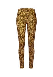 Urban Classics Leggings  nero / giallo / cognac