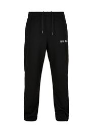 Urban Classics Pantaloni  nero / bianco