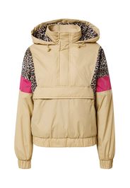 Urban Classics Giacca di mezza stagione 'AOP'  beige / rosa / marrone / nero