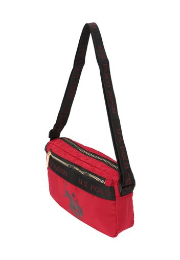 U.S. POLO ASSN. Borsa a tracolla  rosso / nero