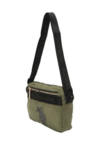 U.S. POLO ASSN. Borsa a tracolla  cachi / nero