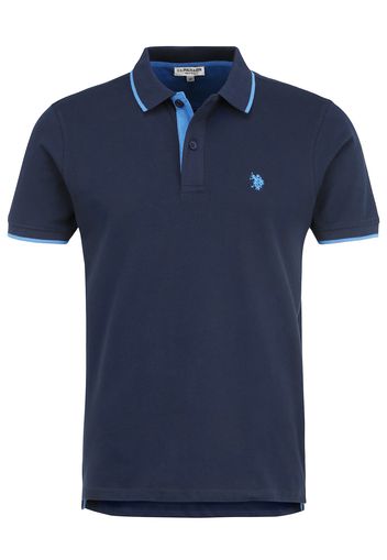 U.S. POLO ASSN. Maglietta  blu / blu scuro