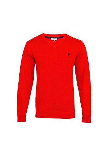 U.S. POLO ASSN. Pullover  navy / rosso