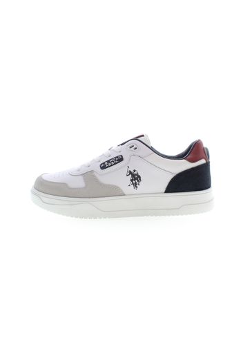 U.S. POLO ASSN. Sneaker bassa 'Rush'  grigio / bordeaux / nero / bianco