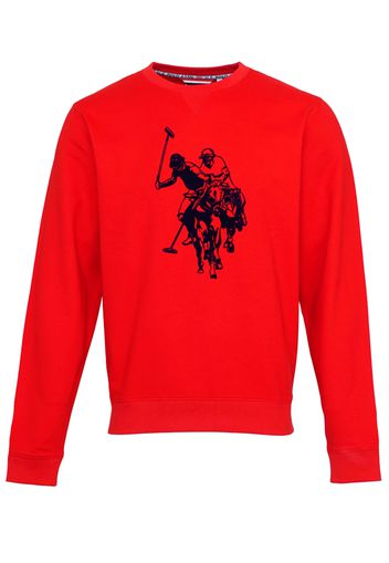 U.S. POLO ASSN. Pullover  rosso / nero