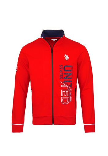 U.S. POLO ASSN. Giacca di felpa  navy / rosso / bianco