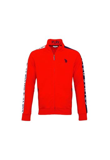 U.S. POLO ASSN. Giacca di felpa  navy / rosso / bianco