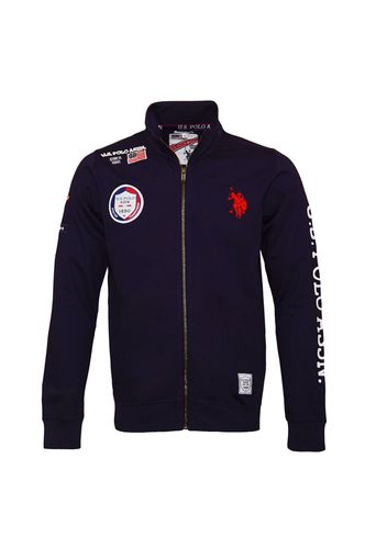 U.S. POLO ASSN. Giacca di felpa  blu reale / blu scuro / rosso fuoco / bianco