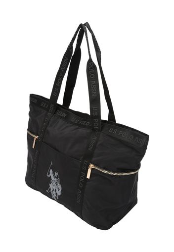 U.S. POLO ASSN. Shopper  nero / bianco