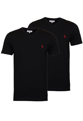 U.S. POLO ASSN. Maglietta  nero