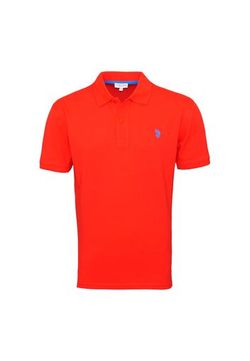 U.S. POLO ASSN. Maglietta  blu / rosso