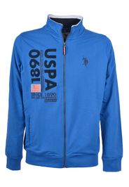 U.S. POLO ASSN. Giacca di felpa  blu reale / nero