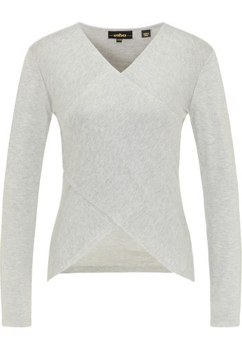 usha BLACK LABEL Pullover  grigio sfumato