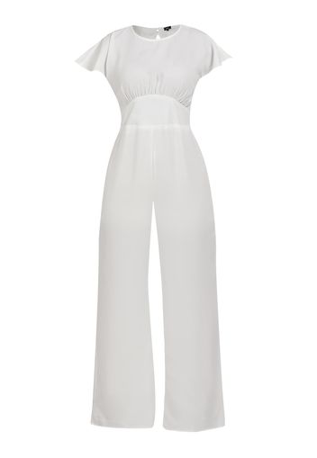 usha BLACK LABEL Tuta jumpsuit  bianco