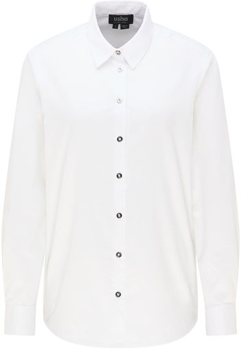 usha BLACK LABEL Camicia da donna  bianco