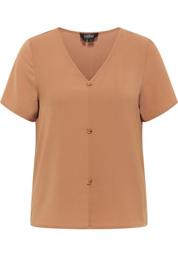 usha BLACK LABEL Camicia da donna  beige scuro