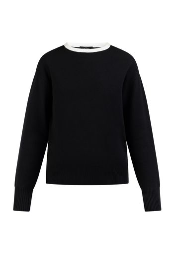 usha BLACK LABEL Pullover  nero / bianco