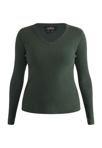 usha BLACK LABEL Pullover  verde scuro