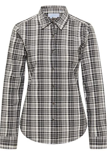 usha BLUE LABEL Camicia da donna  nero / bianco