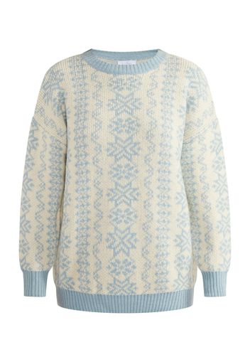 usha BLUE LABEL Pullover  beige / blu