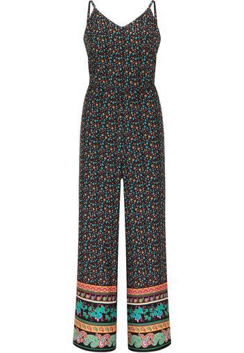 usha FESTIVAL Tuta jumpsuit  nero / blu / arancione / verde / blu chiaro