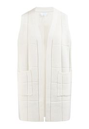 usha WHITE LABEL Gilet  bianco lana