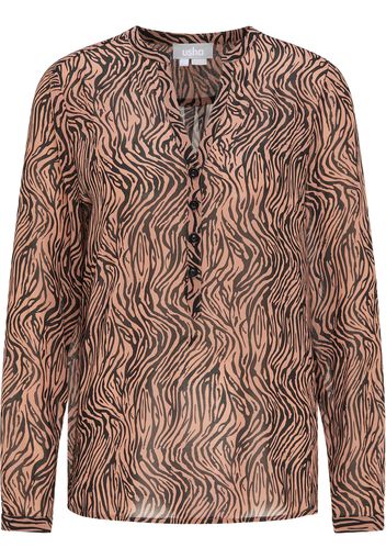 Usha Camicia da donna  cognac / nero