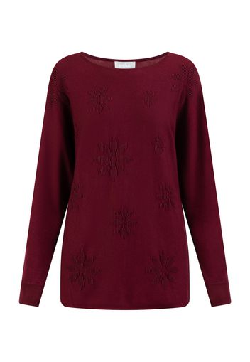 Usha Pullover  rosso ciliegia