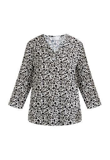 Usha Camicia da donna  nero / bianco