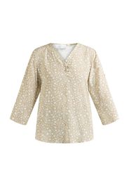 Usha Camicia da donna  beige / crema / marrone