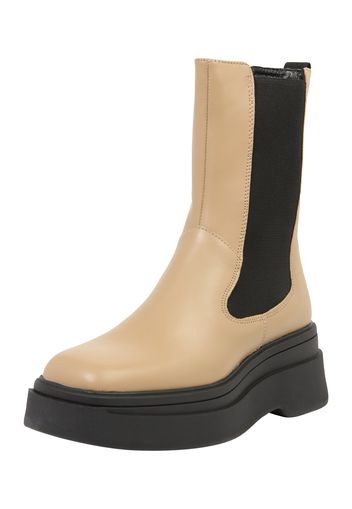 VAGABOND SHOEMAKERS Boots chelsea 'CARLA'  beige / nero