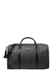 VALENTINO Borsa weekend 'Liuto Borsone'  marrone scuro / nero