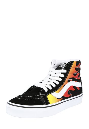 VANS Sneaker alta 'UA SK8-Hi Reissue'  bianco / nero / giallo / rosso / arancione