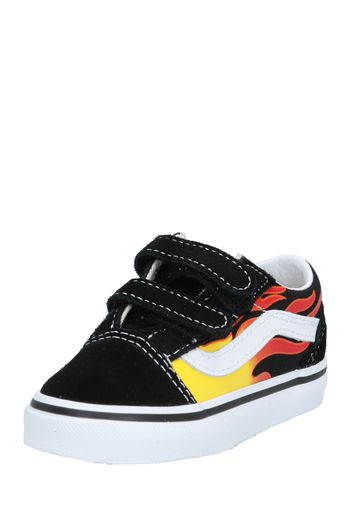 VANS Sneaker 'TD Old Skool V'  arancione / nero / rosso / bianco