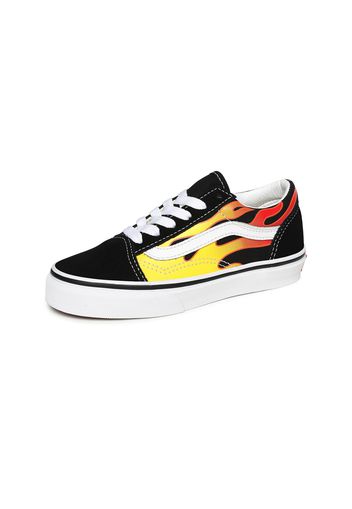 VANS Sneaker 'Old Skool'  nero / bianco / giallo / rosso / arancione