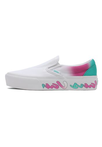 VANS Scarpa slip-on  bianco / turchese / rosa