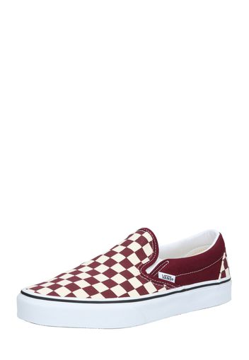 VANS Scarpa slip-on 'Classic Slip-On'  bianco / bordeaux