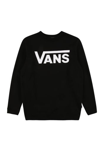 VANS Felpa 'BY CLASSIC CREW'  bianco / nero