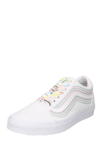 VANS Sneaker bassa 'Old Skool'  bianco / giada / rosa chiaro / giallo