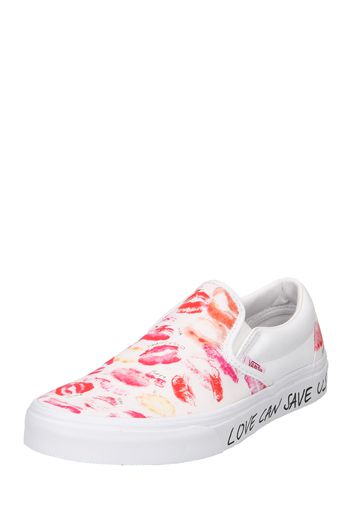 VANS Scarpa slip-on  bianco / rosa / rosso / arancione