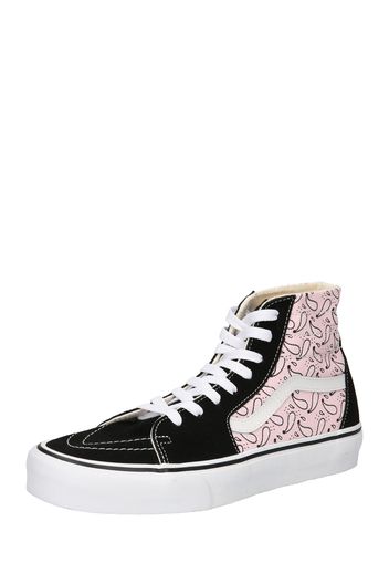 VANS Sneaker alta  rosa / nero / bianco