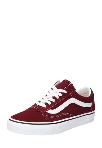 VANS Sneaker bassa 'Old Skool'  rosso scuro / bianco