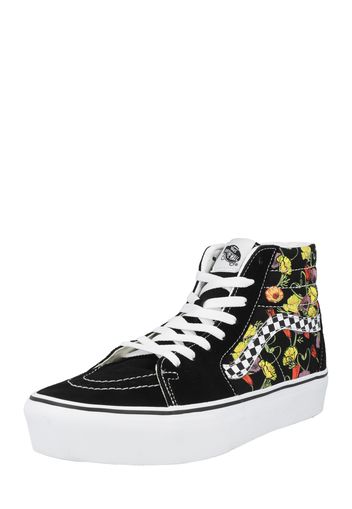 VANS Sneaker alta  nero / bianco / giallo oro