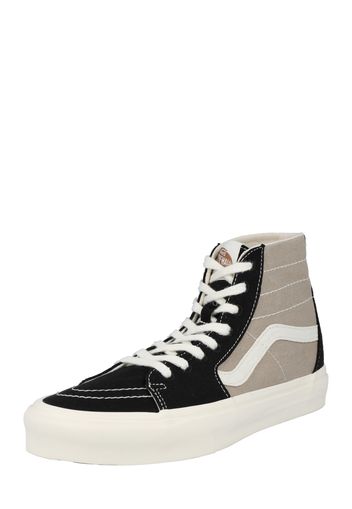 VANS Sneaker alta  greige / nero / bianco