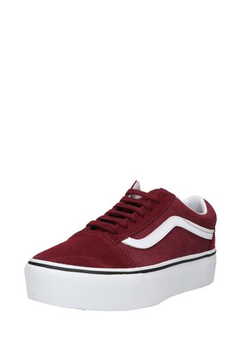 VANS Sneaker bassa 'Old Skool'  borgogna / bianco