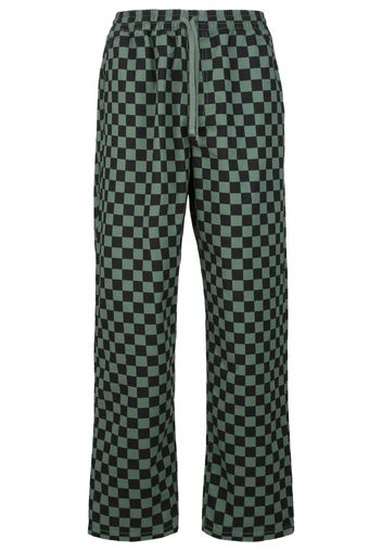 VANS Pantaloni  verde / nero