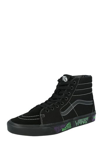 VANS Sneaker alta  verde neon / lilla / nero / bianco