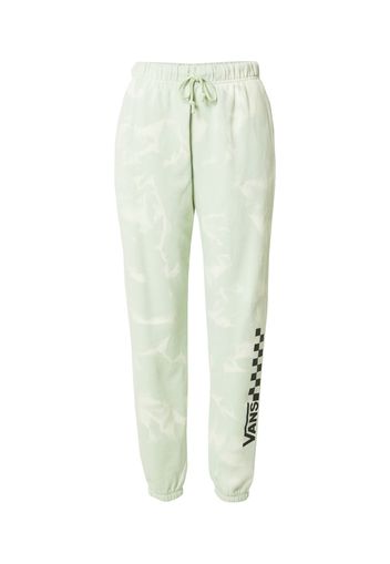 VANS Pantaloni  crema / verde pastello / nero