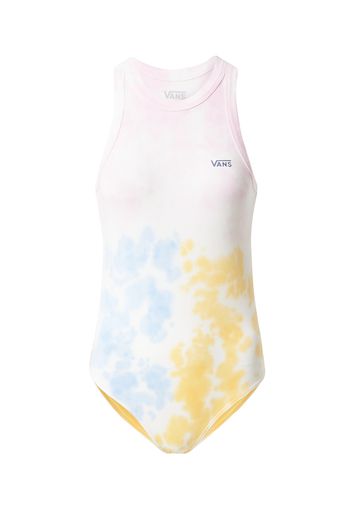 VANS Body a maglietta 'Tri Dye'  beige / blu / giallo / rosa