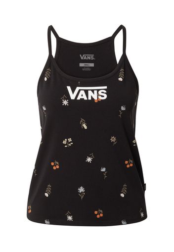 VANS Top 'MICRO DITSY HALTER'  cachi / arancione / nero / bianco